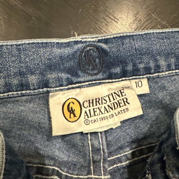 Christine Alexander Sparkle Jeans Size 10 - Picture 4 of 4